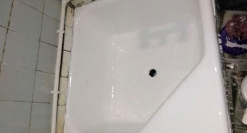 Обновление душевого поддона акрилом | Волковская